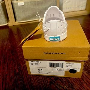 Brand new with tags toddler native shoe